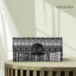 Favolino Women's Luxury Black Wallet